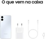 Samsung Galaxy A06 128GB: tela 6.7", bateria 5000mAh e câmera 50MP para mais desempenho e autonomia. - Imagem 4