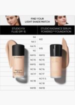 Base líquida hidratante MAC Studio Radiance Serum-Powered Foundation para acabamento luminoso e pele hidratada - Imagem 4
