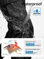 Calças de caminhada masculinas forradas e impermeáveis, ideais para frio, trekking e atividades outdoor FREE SOLDIER - Imagem 3