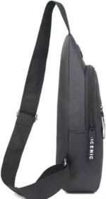 Mini Mochila Tiracolo Impermeável Unissex com Saída para Fone, leve e prática para academia e dia a dia - Imagem 9