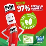Cola em Bastão Pritt 40g: segura, lavável e ideal para escola, escritório e artesanato infantil - Imagem 5