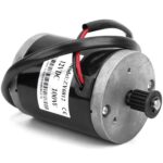 Motor escovado 12V 100W com correia 384mm para scooter elétrica, alta velocidade e potência estável, ideal para veículos de baixa potência - Imagem 7