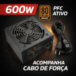 CPU Gamer Ryzen 7 5700G com RTX 5060 8GB, 16GB RAM e SSD 480GB: alto desempenho para jogos e multitarefa. - Imagem 4