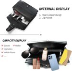Bolsa tiracolo DEEPMEOW em couro PU com corrente: compacta, elegante e ideal para noite e eventos - Imagem 6