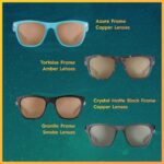 Óculos de sol Flying Fisherman Fowey polarizados com proteção UV e lentes AcuTint para pesca e esportes ao ar livre - Imagem 6
