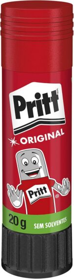 Cola em Bastão Pritt 20g: segura, lavável e ideal para escola, escritório e artesanato infantil - Imagem 3