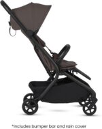 Silver Cross Carrinho de Bebê Nia Chocolate: compacto, leve e aprovado para cabine, ideal para viagens com conforto e praticidade. - Imagem 3