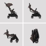 Silver Cross Carrinho de Bebê Nia Chocolate: compacto, leve e aprovado para cabine, ideal para viagens com conforto e praticidade. - Imagem 7