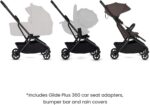 Silver Cross Carrinho de Bebê Nia Chocolate: compacto, leve e aprovado para cabine, ideal para viagens com conforto e praticidade. - Imagem 8
