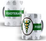 Caneca Profissões Fisioterapia com caixinha: presente ideal, cerâmica premium de 325ml, perfeita para o dia a dia profissional. - Imagem 4