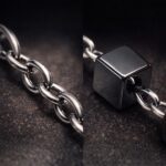 Terço São Bento Hematita 5mm em Aço Inox: resistente, elegante e ideal para oração diária ou presente religioso. - Imagem 8