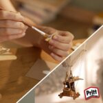 Cola branca Pritt Tenaz 225g: forte, atóxica e transparente, ideal para escola, casa e escritório. - Imagem 4