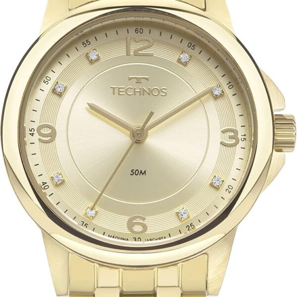 Relógio Technos Feminino Boutique Dourado: elegância e estilo para valorizar qualquer look com sofisticação.