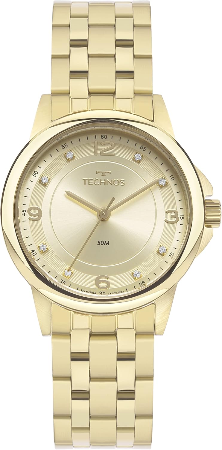 Relógio Technos Feminino Boutique Dourado: elegância e estilo para valorizar Relógio Technos Feminino Boutique Dourado: elegância e estilo para valorizar qualquer look com sofisticação.