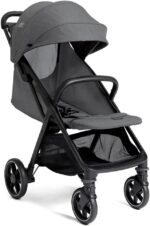Carrinho de Bebê Joie Parcel LX Chumbo Ebony: leve, compacto e seguro para passeios e viagens com conforto total. - Imagem 4