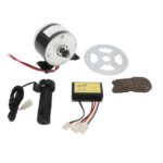 Sanpyl Kit Motor Elétrico 12V 250W: alta velocidade, torque forte e kit completo para bicicleta, scooter, moto e kart - Imagem 7