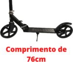 Patinete Adulto Juvenil Dobrável 2 Rodas, resistente, portátil, regulável e seguro, suporta até 100 kg. - Imagem 7