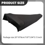 Capa Protetora para Bicicleta Preto: proteção solar, antipoeira e fácil de usar para guidão e assento, ideal para bikes dobráveis e elétricas. - Imagem 5