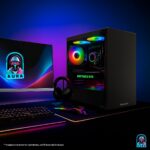 PC Gamer AURA by BluePC com Ryzen 7 5700X e RTX 5070 12GB para alto desempenho em jogos competitivos. - Imagem 5