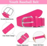 YSense Meias de beisebol e softball com cano de panturrilha e cinto para jovens, conforto e desempenho escolar - Imagem 6