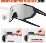 Óculos X-TIGER polarizados com 5 lentes: proteção, versatilidade e alto desempenho esportivo - Imagem 4