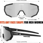 Óculos X-TIGER polarizados com 5 lentes: proteção, versatilidade e alto desempenho esportivo - Imagem 7