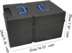 Caixa de Bateria para Bicicleta Elétrica Style B: portátil, resistente e à prova d’água para transporte seguro da bateria. - Imagem 3