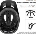 Capacete NTA 8776 para E-Bike e MTB: segurança, ventilação e ajuste confortável de 52 a 60 cm - Imagem 7