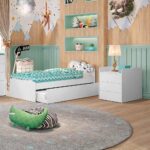 Berço Cama Multifuncional Cléo Branco Carolina Baby: versatilidade, durabilidade e conforto que acompanham o bebê por anos - Imagem 3
