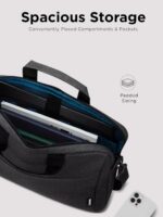 Bolsa Lenovo T210 para laptop 15,6 com tecido repelente à água, leve e prática para o dia a dia - Imagem 4
