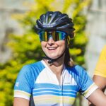Óculos de Sol Hupi Bornio Azul/Preto com clip para lentes de grau, proteção UVA e UVB para uso esportivo. - Imagem 4