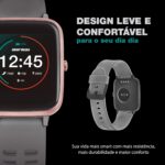 Relógio Mormaii Smartwatch Life Dourado: estilo unissex e praticidade no pulso para o dia a dia. - Imagem 3