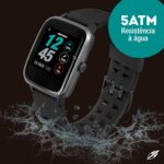Relógio Mormaii Smartwatch Life Dourado: estilo unissex e praticidade no pulso para o dia a dia. - Imagem 4