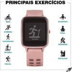 Relógio Mormaii Smartwatch Life Dourado: estilo unissex e praticidade no pulso para o dia a dia. - Imagem 6