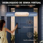 Fechadura Eletrônica com Wi-Fi e Biometria: segurança, praticidade e controle remoto para portas de 35 a 65mm. - Imagem 7