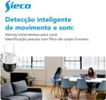 Câmera de Segurança Wi-Fi S38pt 4MP: monitoramento remoto, visão noturna, áudio bidirecional e proteção IP65 para sua casa. - Imagem 3