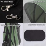 Sunny Sonny carrinho pet dobrável com capa climática, conforto e segurança para cães e gatos até 15 kg. - Imagem 4