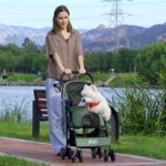 Sunny Sonny carrinho pet dobrável com capa climática, conforto e segurança para cães e gatos até 15 kg. - Imagem 6