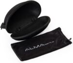 Óculos Esportivo Basah Preto Alma Genius com proteção UV400 e lente polarizada para máximo conforto e visão clara. - Imagem 4