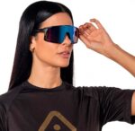 Óculos Esportivo Basah Preto Alma Genius com proteção UV400 e lente polarizada para máximo conforto e visão clara. - Imagem 7