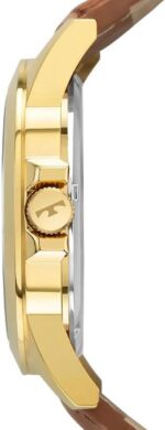 Relógio Technos Masculino Steel Dourado: estilo elegante e presença marcante para completar seu visual com sofisticação. - Imagem 3
