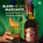 Whisky Chivas Regal 12 anos 750 ml: sabor suave com notas de mel, baunilha e maçã, ideal para puro, on the rocks ou drinks. - Imagem 3