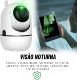 Camera Ip Wifi Giratória Onyon1080p com visão noturna, alerta de movimento e áudio bidirecional para máxima segurança. - Imagem 5