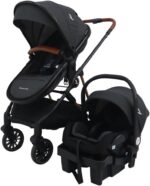 Carrinho Florence 3 em 1: bebê conforto e base veicular, conforto ajustável, segurança e praticidade para passeios. - Imagem 3