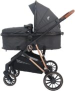 Carrinho Florence 3 em 1: bebê conforto e base veicular, conforto ajustável, segurança e praticidade para passeios. - Imagem 5