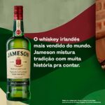 Jameson Whiskey Irlandês 750 ml: sabor suave e equilibrado, ideal para drinks ou puro. - Imagem 3