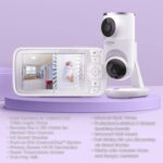 Babá Eletrônica Nursery Dual Vision Hubble com duas câmeras, Full HD 1080p e áudio bidirecional para acompanhar seu bebê em tempo real. - Imagem 11