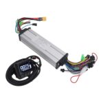 Controlador sem escova 250W/350W com tela LCD à prova d’água para bicicletas elétricas e scooters, ideal para maior controle e desempenho. - Imagem 3