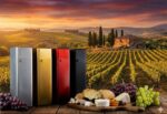 Porta Case de Vinho Premium com trava e alça: presente sofisticado e seguro para garrafas até 750ml. - Imagem 3