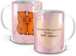 Caneca Capy-Amiga 325ml: presente fofo e criativo para melhor amiga, ideal para micro-ondas e lava-louças. - Imagem 3